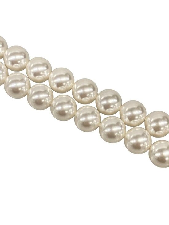 Chanel Belt CC Logo Ivory Gold Chain